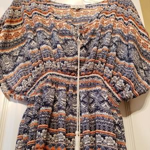 Cinched waist top